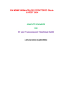 RN PHARMACOLOGY PROCTORED EXAM WYTH NGN-LATEST 2024