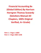 Solutions Manual For Financial Accounting 8th Edition (Global Edition) By Harrison Horngren ...