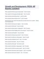 Growth and Development- PEDS- NP Boards (updated)