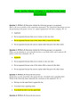 PHIL 347N FINAL EXAM 2- QUESTION AND ANSWERS.