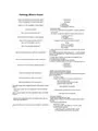 Muscle Tissue Questions