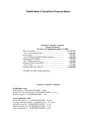 FIN 200 Week 2 Checkpoint Financial Ratios Solution