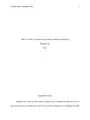 MHA 614 Week 4 Managed Care Solution