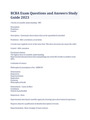 BCBA EXAM BUNDLE
