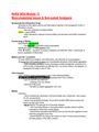 NURS 8024 Module 13 Musculoskeletal Issues & Non-opioid Analgesia