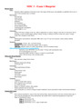NUR 2502 Multidimensional Care lll/ MDC 3 Exam 1 Blueprint