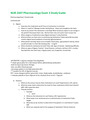NUR 2407 Pharmacology Exam 3 Study Guide