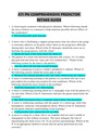 ATI PN COMPREHENSIVE PREDICTOR RETAKE GUIDE UPDATED 2023