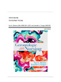 TEST BANK FOR GERONTOLOGIC NURSING 6TH EDITION BY MEINER ALL CHAPTERS.