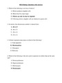 HESI Biology Questions with Answers.