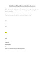 Sophia Human Biology Milestone 6 Questions with Answers 2.