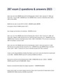 267 exam 2 questions & answers 2023
