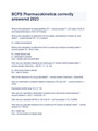 BCPS Pharmacokinetics| 150 QUESTIONS| WITH COMPLETE SOLUTIONS - DocMerit