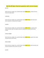 NLN Pax RN Basic Chemistry questions with correct answers