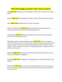 NLN PAX biology questions with correct answers