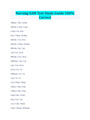 Nursing SAM Test Study Guide 100% Correct
