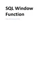 SQL Window Function