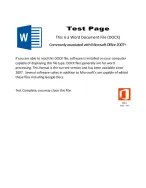Test document uploaded here for test