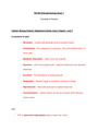 NR 283 Pathophysiology Exam 1  Concepts to Review