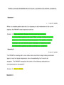 Walden University NURS6630 Mid-Term Exam 2. Questions and Answers. (Graded A).