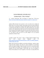 Contemporary Society- Annotated Bibliography and Reading Journal