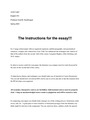 How to compare and contrast essay Brainstorming