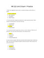 NR 222 Unit 3 Exam 1 Practice 2020