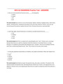 HESI A2 GRAMMAR TEST BANK WITH BOTH V1&2( LATEST UPDATE ) GRADED A+