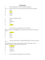 HESI A2 VOCABULARY