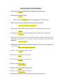 HESI ANATOMY AND PHYSIOLOGY