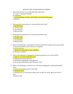 MED/SURG FINAL: ATI QUESTIONS WITH ANSWERS