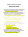ATI Maternal Newborn- Practice 2019 B   (medical Nursing) 97% correct answers