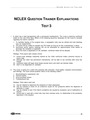 MED SURG - NCLEX QUESTION TRAINER EXPLANATIONS TEST 3