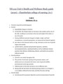 NR 222 Unit 6 Health and Wellness Study guide {2020} - NEW YORK UNIVERSITY school of nursing {A+}