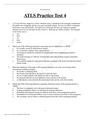ATLS Practice Test 4 Questions