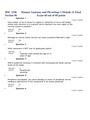 Bsc 2346 2020 assessment [solved] Verified Rasmussen College