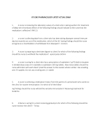 CMS ATI Pharmacology: Updated Questions & Answers (A Grade)