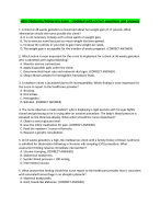 2024 HESI Obstetrics/Maternity Assignment Exam