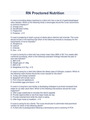 ATI Nutrition Proctored Exam Study Bundle