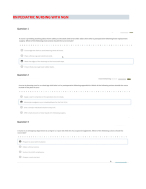 ATI RN PEADIATRIC NURSING 2024 COMPREHESIVE REAL EXAMS TEST BANK WITH VERIFIED ANSWERS GAURANTEED