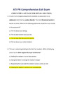 ATI PN Comprehensive Exit Exam 2020