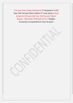 I-Human Case Study Evaluation Of Dyspnea In A 60/ Year-Old Female Patient Week #7 / Case Study Actual Screenshot Present 60 Year Old Female Patient Reason Shortness Of Breath (6512 )