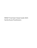 NR507 Final Exam