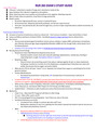 NUR 265 2020 notes: EXAM 2 STUDY GUIDE NOTES 2020