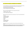 ATI CAPSTONE MATERNAL-NEWBORN POST ASSESSMENT 2020