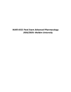 NURS 6521 Final Exam - Walden University |100% correct Questions and Answers 2025
