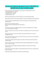 Neonatal & Pediatric Respiratory Care GRADED A+ MODULE 001 Q & A 2023 verified