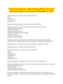 Talaros Foundations in Microbiology BUNDLED Quiz Test Banks with Complete Solution 2023