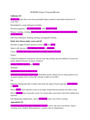 NUR2063 Exam 2 Focused Review