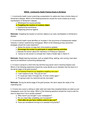NR 442 RN Community Health Practice Assessment